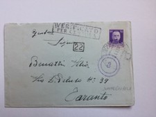 Busta con raro annullo - raro, annullo 
