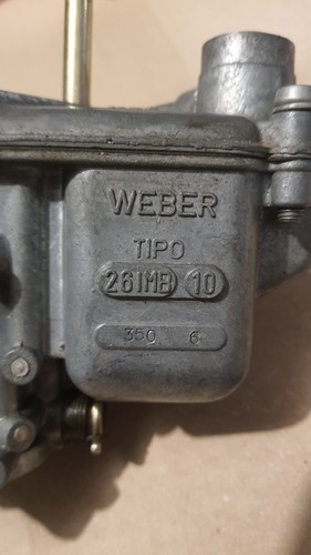 Carburatore weber fiat - carburatore,