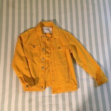 Giubbotto jeans giallo cromo