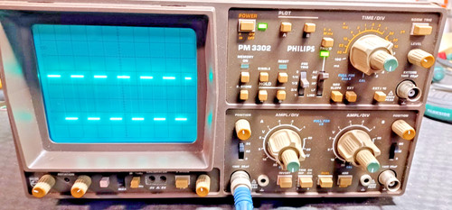 Philips pm3302 oscilloscopio - philips,