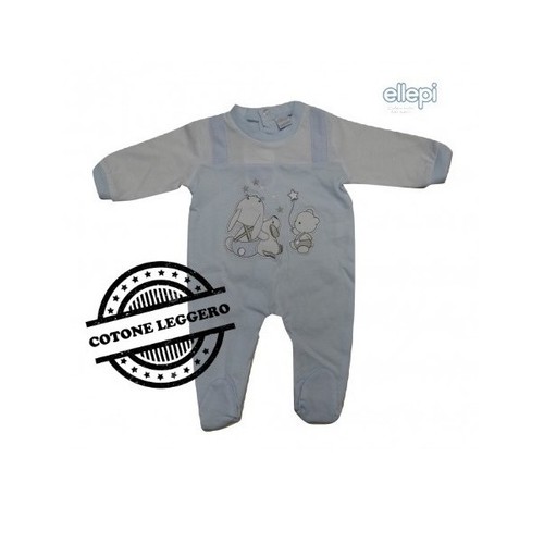 Tutina neonato ellepi 2776 - tutina,