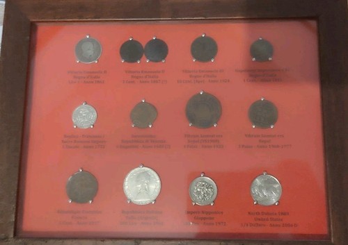 Collezione monete mondiali - monete,