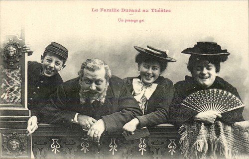Famille durand théâtre - famille, au