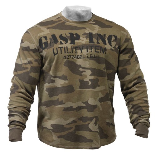 Gasp thermal gym sweater - gasp,