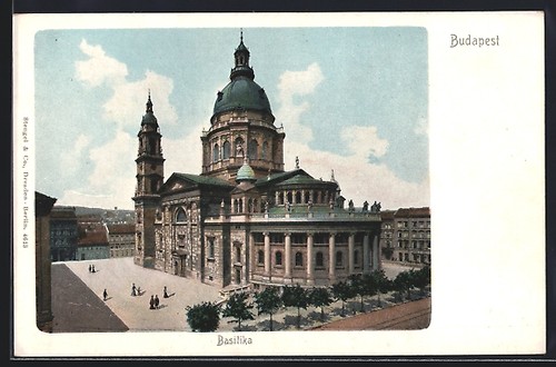 Cartolina budapest vista - cartolina, budapest,