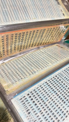 Fogli trasferibili r41 numeri - trasferibili,