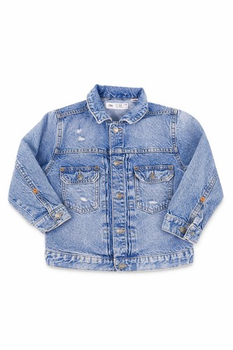 Giacca jeans denim bambino