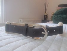 cintura donna zara nera in pelle e accappatoio taglia 80