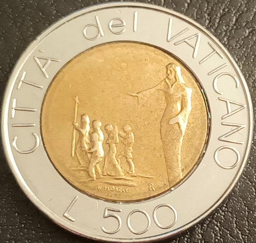 Vaticano moneta 500 lire - vaticano,