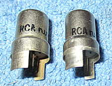2 RCA 7586 Nuvistor Tubes for