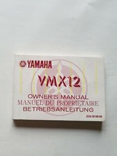Yamaha V MAX 1200 VMX12 2EN 1986 manuale uso manutenzione INGLESE originale 