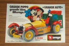 Rara Pubblicità BBURAGO Auto