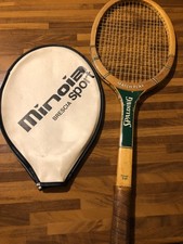 Racchetta Spalding match play anni 70 in legno