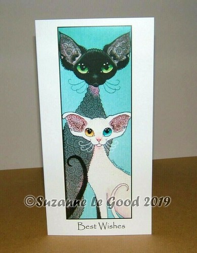 Devon rex cat kitten art - kitten,