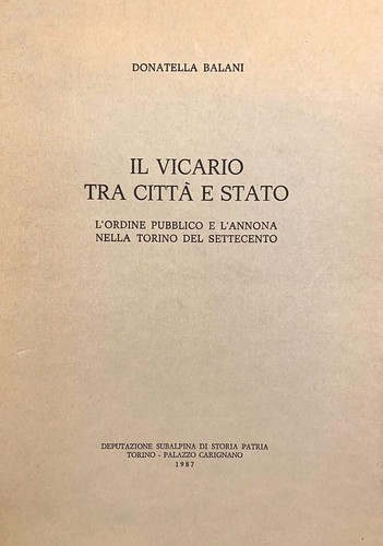 Donatella balani il vicario - donatella,