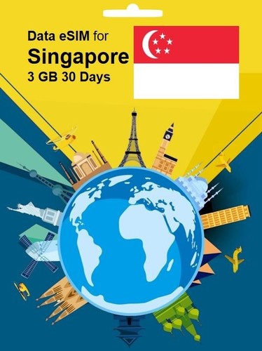 Singapore travel sim card data - singapore,