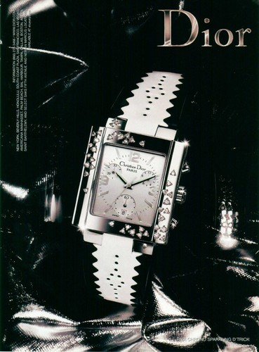 Dior orologio rivista stampa - orologio,