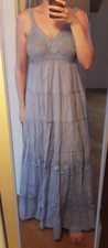 Motivi vestito lungo azzurro - motivi,