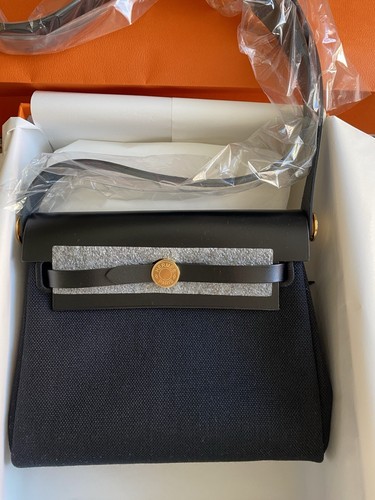 Hermes mini herbag nero - mini,