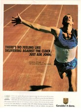 UPS United Parcel Service Corriere Pubblicità  originale 2001 JOHN MACKAY member