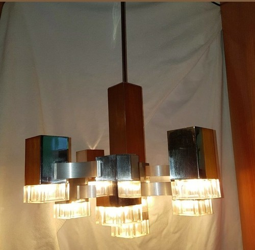 Cubic sciolari chandelier - cubic, 9