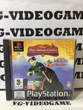 DISNEY'S LIBRO ANIMATO CREATIVO: MULAN ,  PLAYSTATION 1 USATO