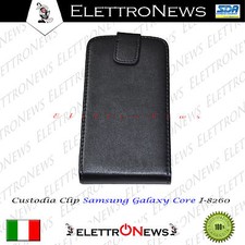Custodia Cover fodero con chiusura verticale SAMSUNG I8260 CORE