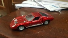 POLITOYS M 552 1/43 LAMBORGHINI MIURA P400 ROSSO METALLIZZATO  VINTAGE