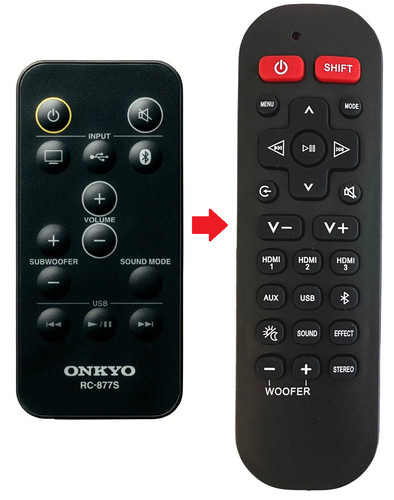 Telecomando ricambio per - di,