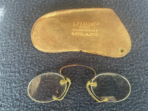 Antichi occhiali pince nez - antichi, pince-nez
