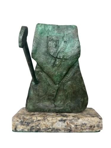 Scultura bronzo joan - in, "