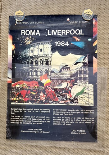 Poster roma liverpool - as,