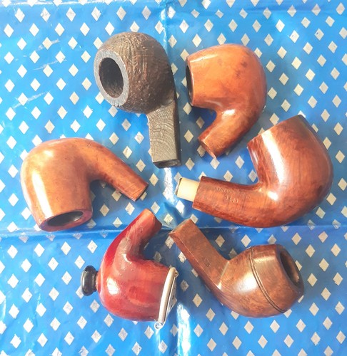 Sei pipe senza - pipe, bocchino