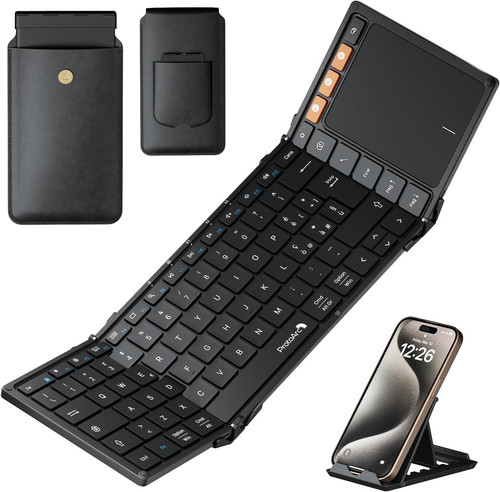 Tastiera bluetooth pieghevole - tastiera,