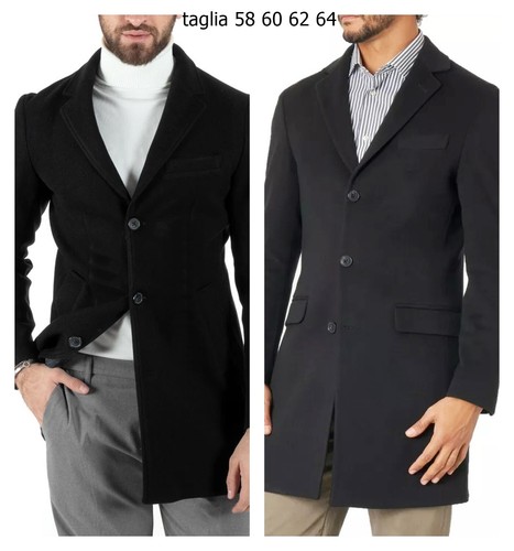 Cappotto uomo taglie forti - cappotto,