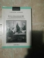 G.DE MARTINO M. BRUZZESE LE FILOSOFE LIGUORI EDITORE PRIMA EDIZIONE 1994