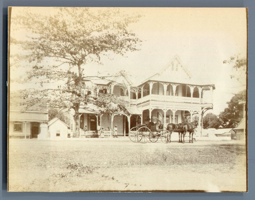 Samoa maison coloniale de - samoa,,