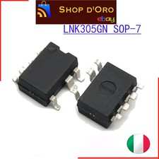 2 PEZZI LNK305GN - LNK 305GN Integrato SMD OFF-LINE switcher 175ma , 280ma