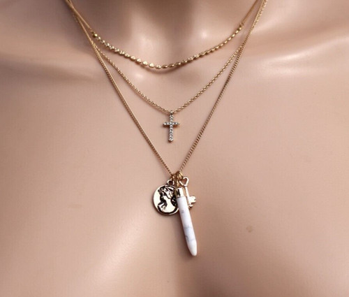 Collana multi pendente - multi,