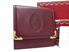 Cartier portamonete in pelle