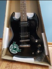 *NUOVA Chitarra Epiphone Rolling Rock Town Fair SG Special Nera