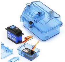 Scatola ricevitore RC impermeabile - per veicoli 1/10 o 1/8. Adatto anche a TS4N - stock britannico