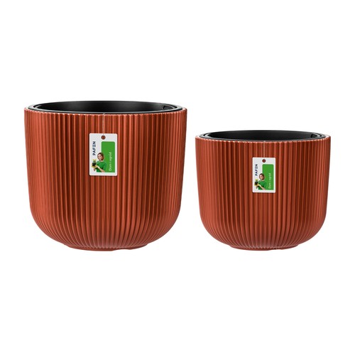Set vasi fiori milly in - set, di