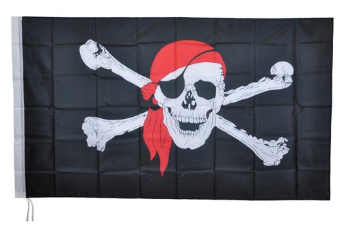 Bandiera pirati con - bandiera,