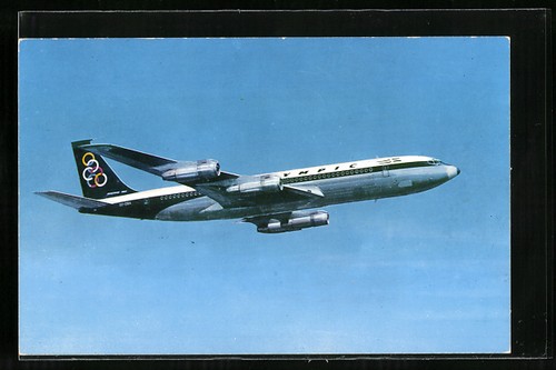 Aereo boeing 707 320 - boeing, della