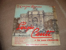 SERGIO CENTI " CANZONI ROMANE