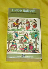 FIABE ITALIANE RACCOLTE DA ITALO CALVINO '80 OSCAR MONDADORI 2 VOLL. SIGILLATI!
