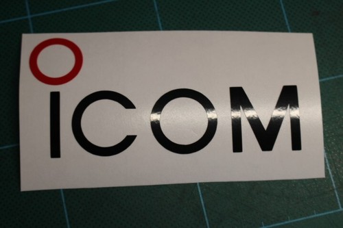 Adesivo icom ham radio - -,