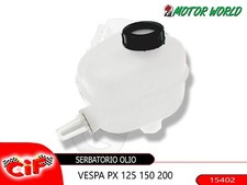 SERBATOIO OLIO MISCELA VESPA PX T5 125 150 180 200 RALLY GTR TS SPRINT 1971-2017