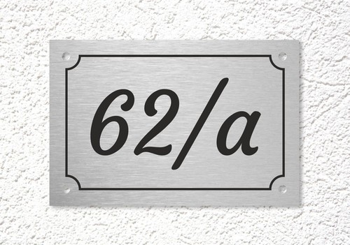 Numero civico laminato - numero,